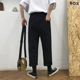 ストレートカジュアルコットンパンツ