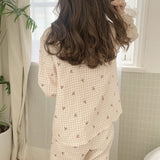 ギンガムチェリールームウェア