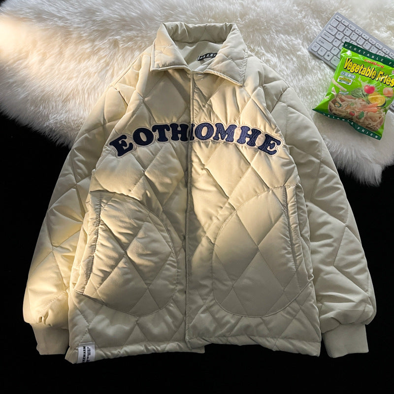 キルティングロゴジャケット