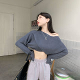 ワンショルダーカシュクールトップス