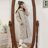 ステンカラーボタンコート