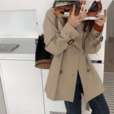 ミドルフレアトレンチコート