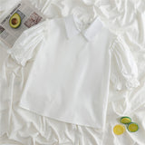 ギンガムキャミワンピース&フリルブラウスSET