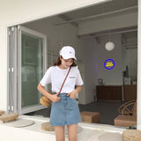 デニムタイトスカート