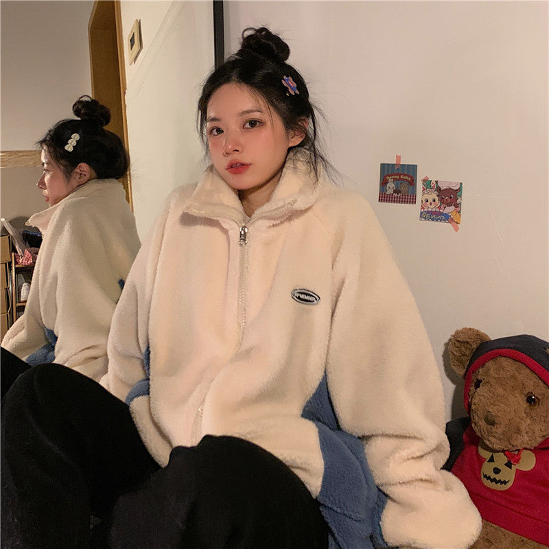 オーバーメンズライクボアパーカー