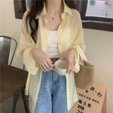 ナチュラルシアーシャツ