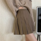 プリーツミニスカート