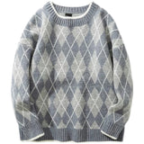 ペールアーガイルニット