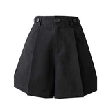 シンプルタックハーフパンツ