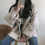 アクセントラインカーディガン