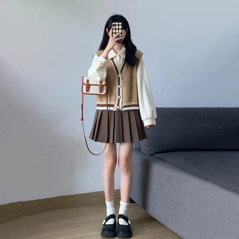 モカブラウンコーデ3点SET