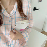 ももいろチェックルームウェア