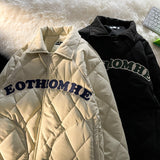 キルティングロゴジャケット