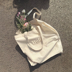 bebeキャンバストートバッグ
