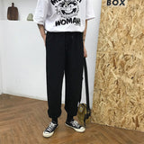 ストレートカジュアルコットンパンツ