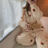 ストロベリーもこもこルームウェア