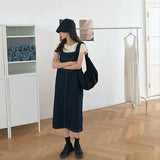 ナチュラルサロペットワンピース