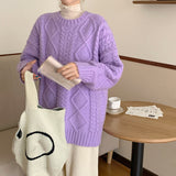 ルーズケーブルニット