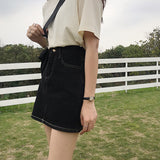 デニムタイトスカート