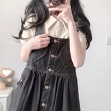 ハートアクセントアームウォーマートップス