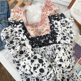 フリルシフォンビスチェ