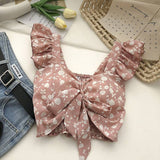 フリルシフォンビスチェ