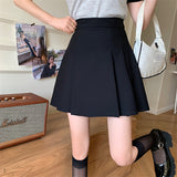 センターワイドプリーツスカート