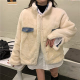 リバーシブルボアデニムジャケット