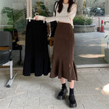 サイドスリットマーメイドスカート