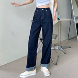 ハイウエストレングスデニム