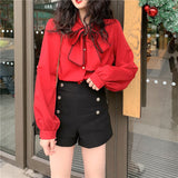 ヴィンテージボウタイブラウス