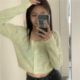 カモフラショートカーディガン