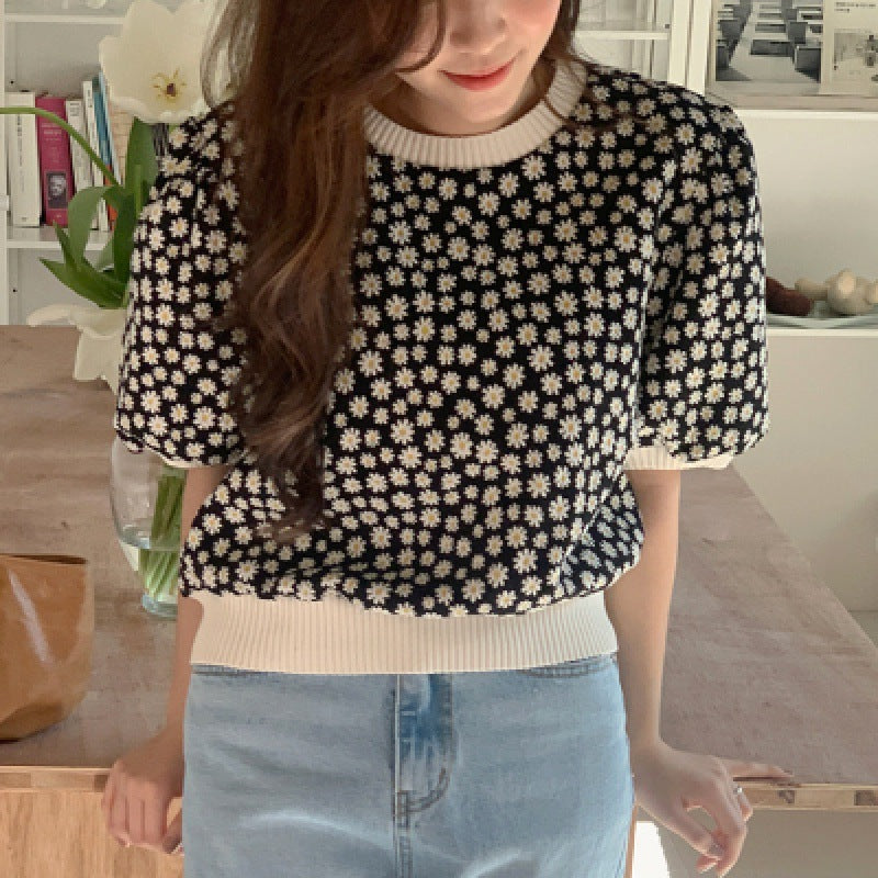 デイジーミディアムパフトップス