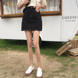 デニムタイトスカート