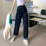 ハイウエストレングスデニム