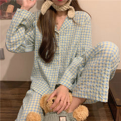 ギンガムフレンズルームウェア