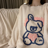 グラフィックうさぎルームウェア