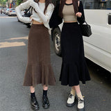 サイドスリットマーメイドスカート