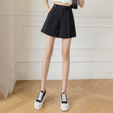 シンプルタックハーフパンツ