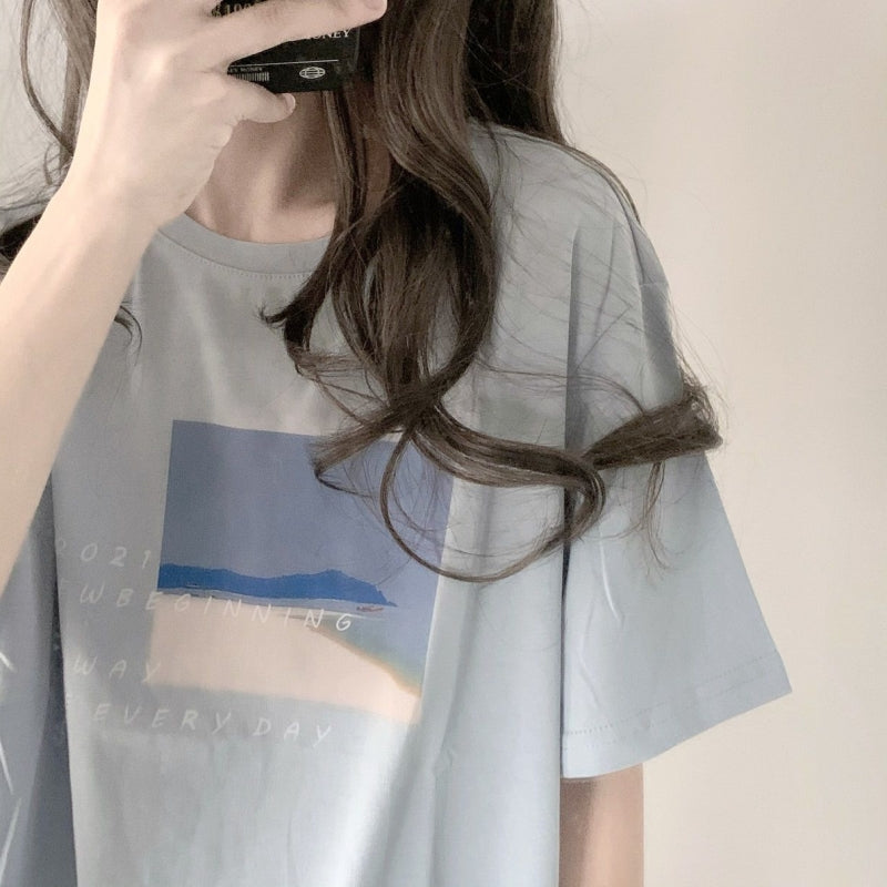 ニュアンスTシャツ