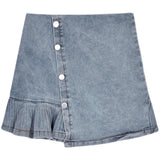 アシンメトリーデニムスカート