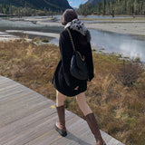 ルーズニットワンピース