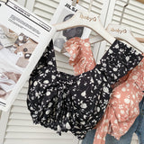 フリルシフォンビスチェ