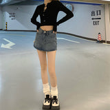 マイクロデニムスカート