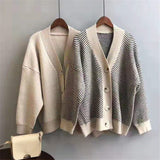 カジュアルルーズカーディガン