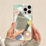 フラワーグラフィックiPhoneケース