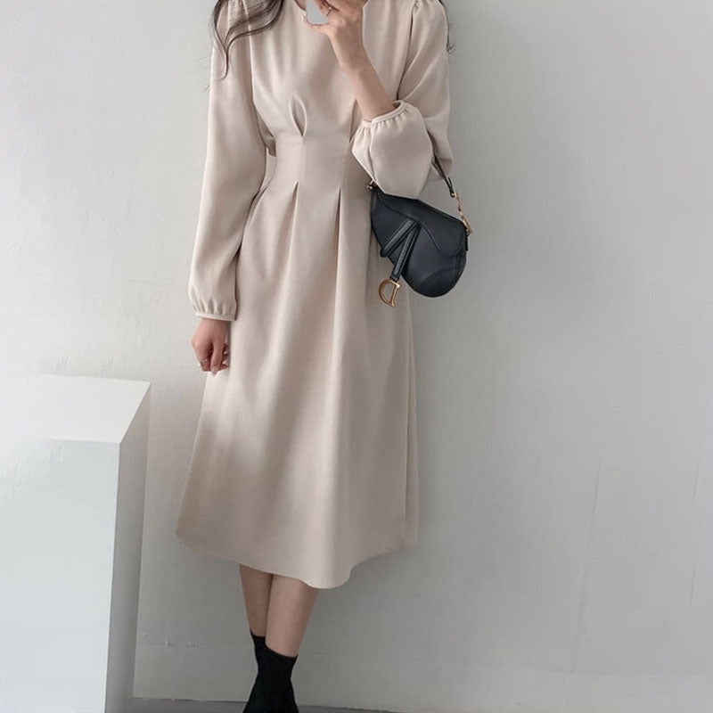 ウエストマークレディワンピース