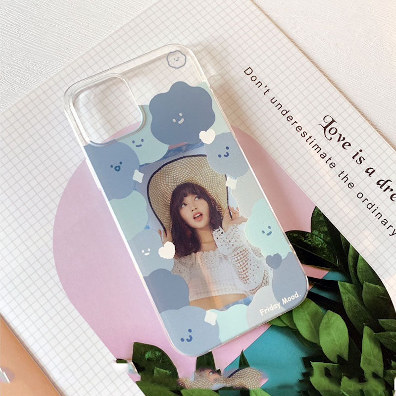 メンカラゆるフレームiPhoneケース