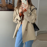 ミドルフレアトレンチコート