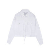 モノトーンジャケットシャツ